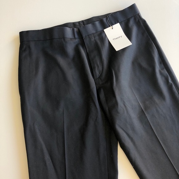 Marlo Tuxedo Wool Pant in Eclipse Navy Blue - Picture 3 of 11